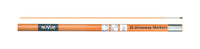NuVue Contractor Pack 46 in. Round Orange Driveway Marker 30 pk