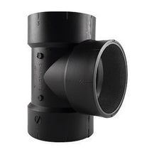 Charlotte Pipe Vent Tee Abs/Dwv 2 " 90 Deg. Black - Max Warehouse
