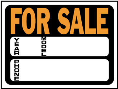 Hy-Ko English Auto for Sale Sign Plastic 9 in. H x 12 in. W (Pack of 10)