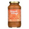 Vermont Village Organic Applesauce - Peach - Case of 6 - 24 oz.