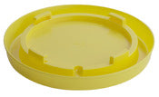 Miller Manufacturing Company 780yellow 1 Gallon Yellow Nesting-Style Poultry Waterer Base