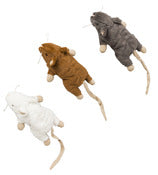 Spot 52085 7" Big Mouse Bertha With Catnip Cat Toy Assorted Colors