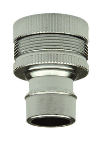 BrassCraft Aerator Adaptor Snap Nipple 13/16 - 24 Female  x Small Diameter Snap Nipple  Chrome