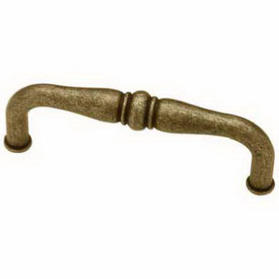 3.78-In. Antique Brass Kentworth Cabinet Pull