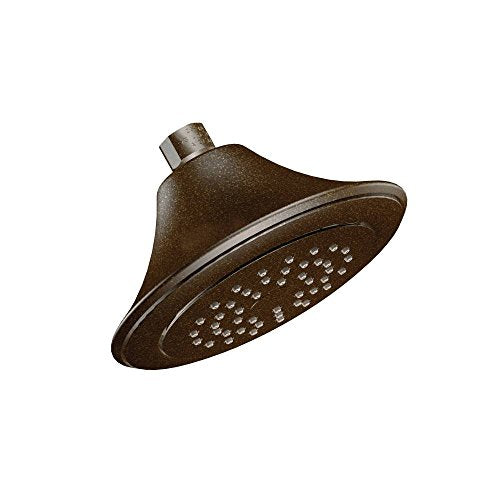 Oil rubbed bronze one-function 6-1/2" diameter spray head eco-performance showerhead