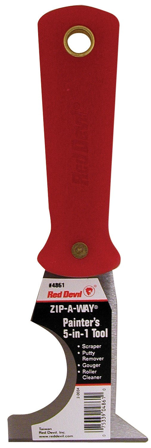 Red Devil 4861 Painter's 5 In 1 Tool