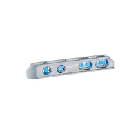 Empire  True Blue  8 in. Aluminum  Magnetic Billet Torpedo  Level  4 vial