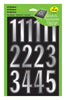 Hy-Ko 3 in. Silver Vinyl Number Set 0-9 Self-Adhesive 1 pk (Pack of 5)
