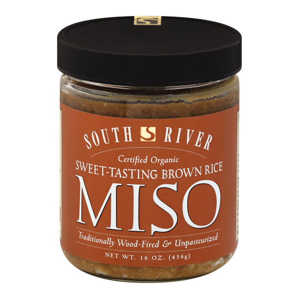South River Miso Company - Arroz integral dulce Miso de 1 año - 1 unidad - 1 LB