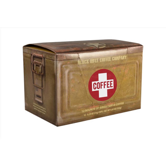 Black Rifle Coffee Company Coffee Saves Round Medium Roast Coffee K-Cups 1 pk (Pack of 6)