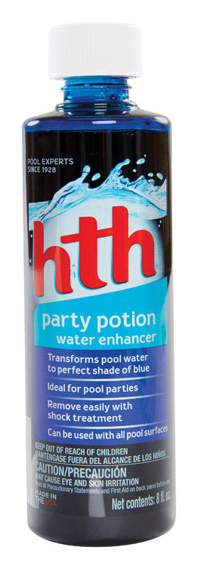 hth Party Potion Liquid Water Color Enhancer 8 oz. (Pack of 6)