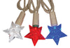 Celebrations  LED Light String Sparkler Stars Light Set  8.5 ft.