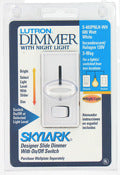 Lutron S603PNLH-WH 3 Way White Skylark® Slide Dimmer
