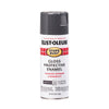 Rust-Oleum Stops Rust Gloss Charcoal Gray Protective Enamel Spray Paint 12 oz. (Pack of 6)