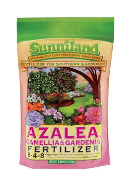 Sunniland Azalea , Gardenia And Camellia Fertilizer 8-4-8 Granules 10 Lb.