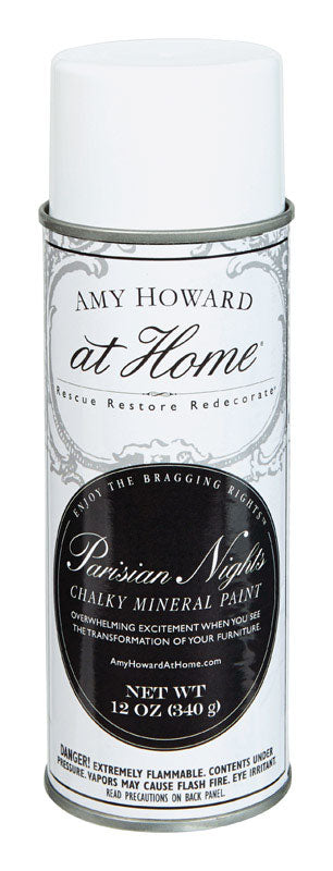 Amy Howard at Home Mineral Chalk Matte Parisian Nights Spray Paint 12 oz. (Pack of 4)