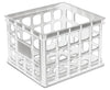 Sterilite White Storage Crate 15-1/4 L x 10-1/2 H x 13-3/4 W in. (Pack of 6)