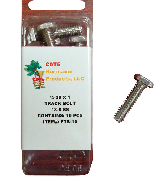 Cat 5 F Track Bolts 10/Pack