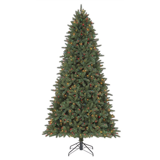 Celebrations 9 ft. Full Incandescent 1000 ct Illuminated Grand Dual Color Changing Christmas Tree