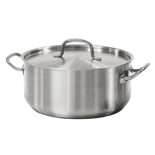 Pro Line 9 Qt Stainless Steel Covered Dutch Oven