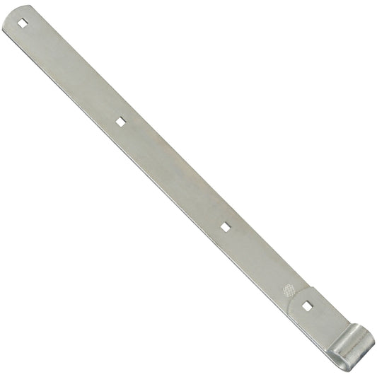 National Hardware Zinc Plated Silver Steel 0.92 in. Holes Hinge Strap 24 L x 2 W in.