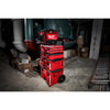 Milwaukee  PACKOUT  15.75 in. W x 11.81 in. H Ballistic Nylon  Cooler Utility Bag  6 pocket Black/Red