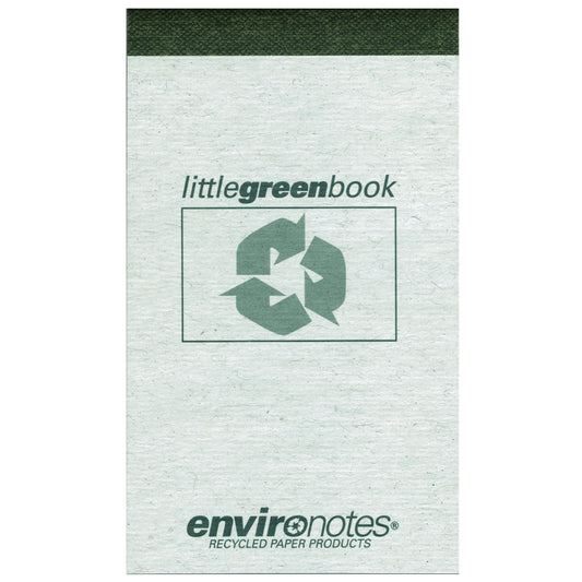 Roaring Spring Little Green Book 5 in.   W X 3 in.   L 3-Ring Notebook