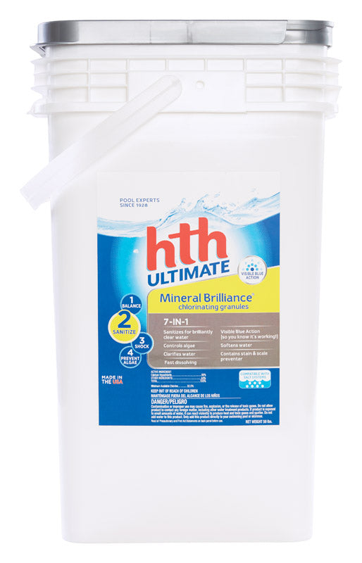 HTH Pool Care Granule Chlorinating Chemicals 50 lb