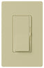 Lutron  Diva  Ivory  600 watts Slide  Dimmer Switch  1 pk