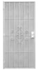 Precision 81-3/4 in. H X 30 in. W Regal White Steel Security Door