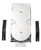 Prime-Line Silver Steel Sash Balance 0.75 in. H X 3-1/4 in. W X 6-3/8 in. L 1 pk