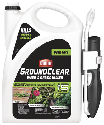 Ortho GroundClear Weed and Grass Killer RTU Liquid 1 gal. (Pack of 4)