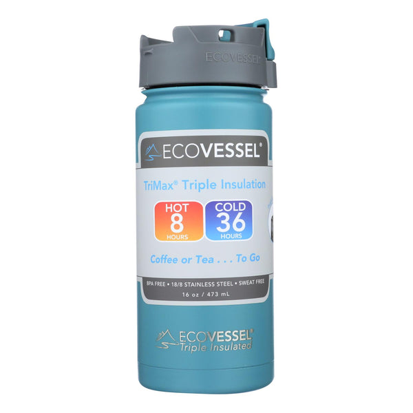 Ecovessel Perk Triple Insulated Coffee And Tea Mug  - Case of 6 - 16 OZ (Pack of 6)
