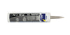 White Lightning 3006 Ultra Gray Siliconized Acrylic Latex Sealant 10 oz. (Pack of 12)