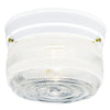 Westinghouse 4.5 in. H X 6.75 in. W X 6.75 in. L White Ceiling Fixture