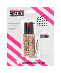 Blingsting Super-cute Rose Gold Plastic Pepper Spray