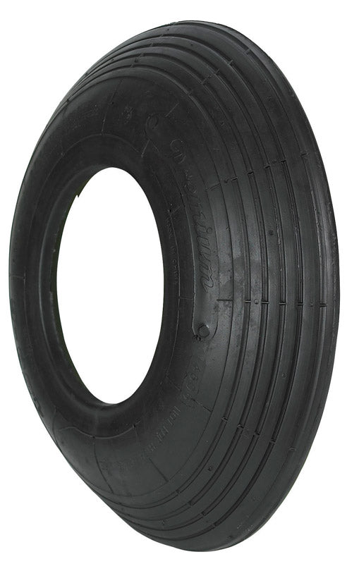 Arnold 6 in. D X 6 in. D 500 lb. cap. Wheelbarrow Tire Rubber 1 pk