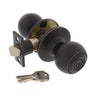 Ultra Security Plus Oil Rubbed Bronze Entry Knobs KW1 1-3/4 in.