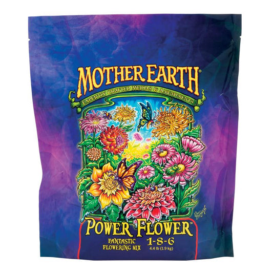 Mother Earth Power Flower Hydroponic Plant Supplement 4.4 lbs.