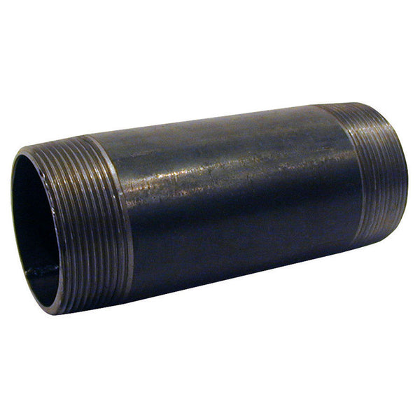 NIPPLE BLACK 1.5"X4.5"