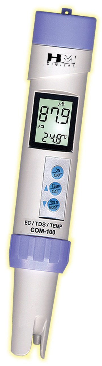 Hm Digital Hmdcom100 Waterproof Ec/Tds & Temperature Combo Meter