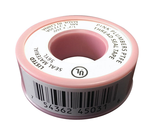 Ace Natural 1/2 in. W Thread Seal Tape 0.1 oz. (Pack of 10)