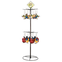Regal Art & Gift Assorted Metal 10.75 in. H Bouncie Bird/Hummingbird Garden Stake Spinner (Pack of 22)