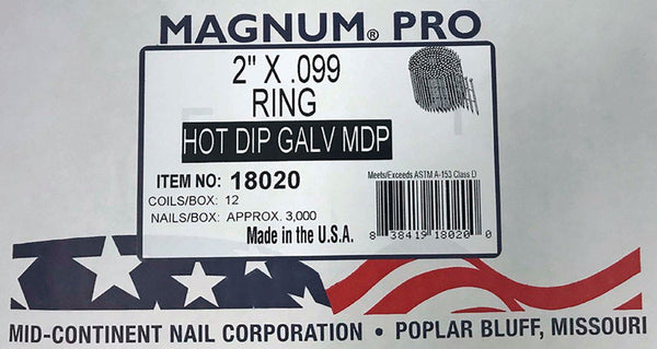 BOBINA NLS 2"X.099"3M HDG