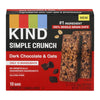 Kind - Simple Crunch Dark Chocolate and Oats - Case of 8-5/1.4 OZ