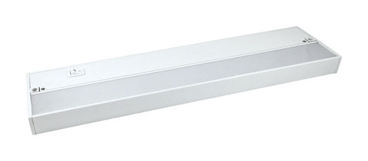 Amertac Kern Collection 30 in. L White Plug-In LED Under Cabinet Light Strip 884 lm