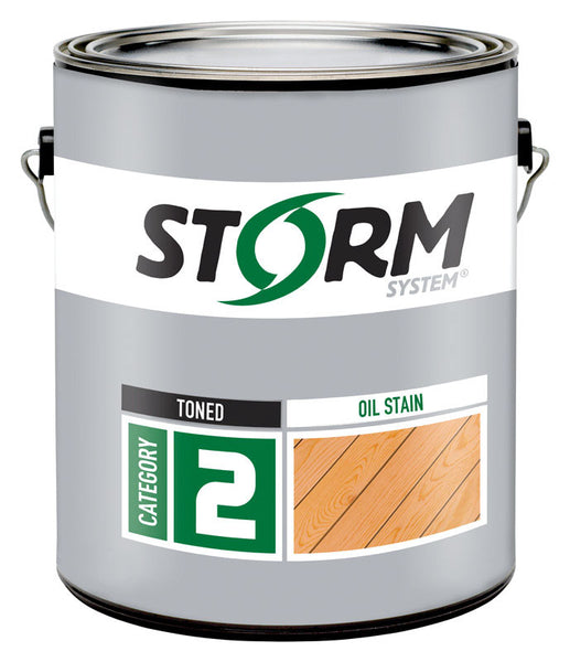 Storm System Transparent Teak Oil-Based Alkyd Exterior Stain 1 gal (Pack of 4)