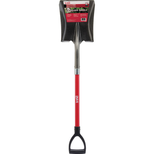 Bond Steel blade Fiberglass Handle 9 in.   W X 42 in.   L Square Point Shovel (Pack of 6)