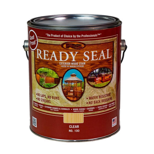 Ready Seal Goof Proof Semi-Transparent Clear Oil-Based Penetrating Wood Stain/Sealer 1 gal