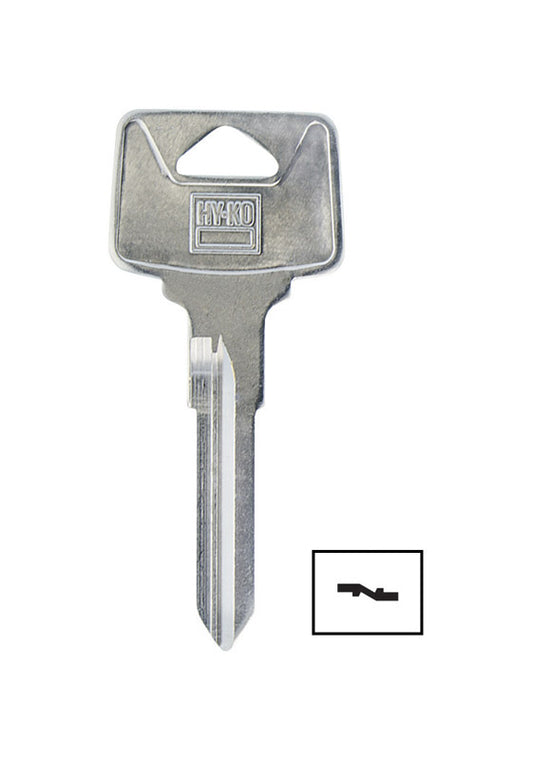 Hy-Ko Traditional Key Automotive Key Blank Double sided For Volvo (Pack of 10)